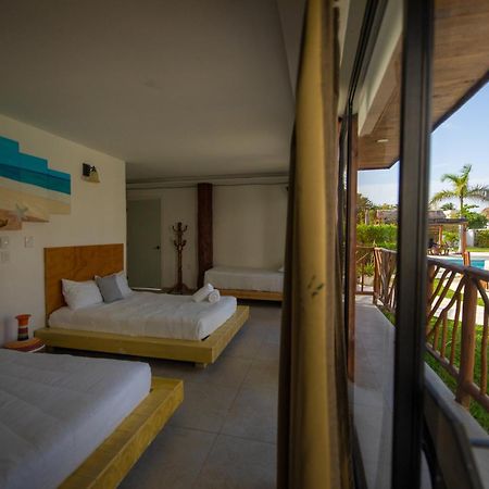 Kabanas & Beach Club Ojo De Agua Puerto Morelos Εξωτερικό φωτογραφία