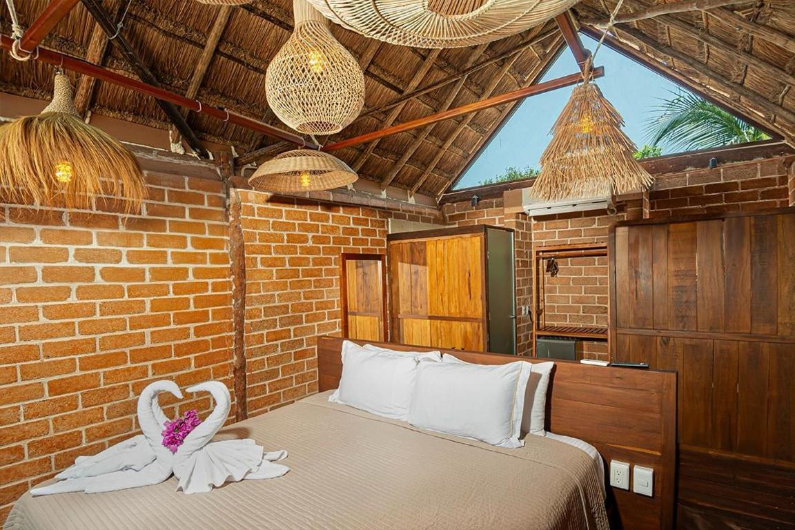 Kabanas & Beach Club Ojo De Agua Puerto Morelos Εξωτερικό φωτογραφία