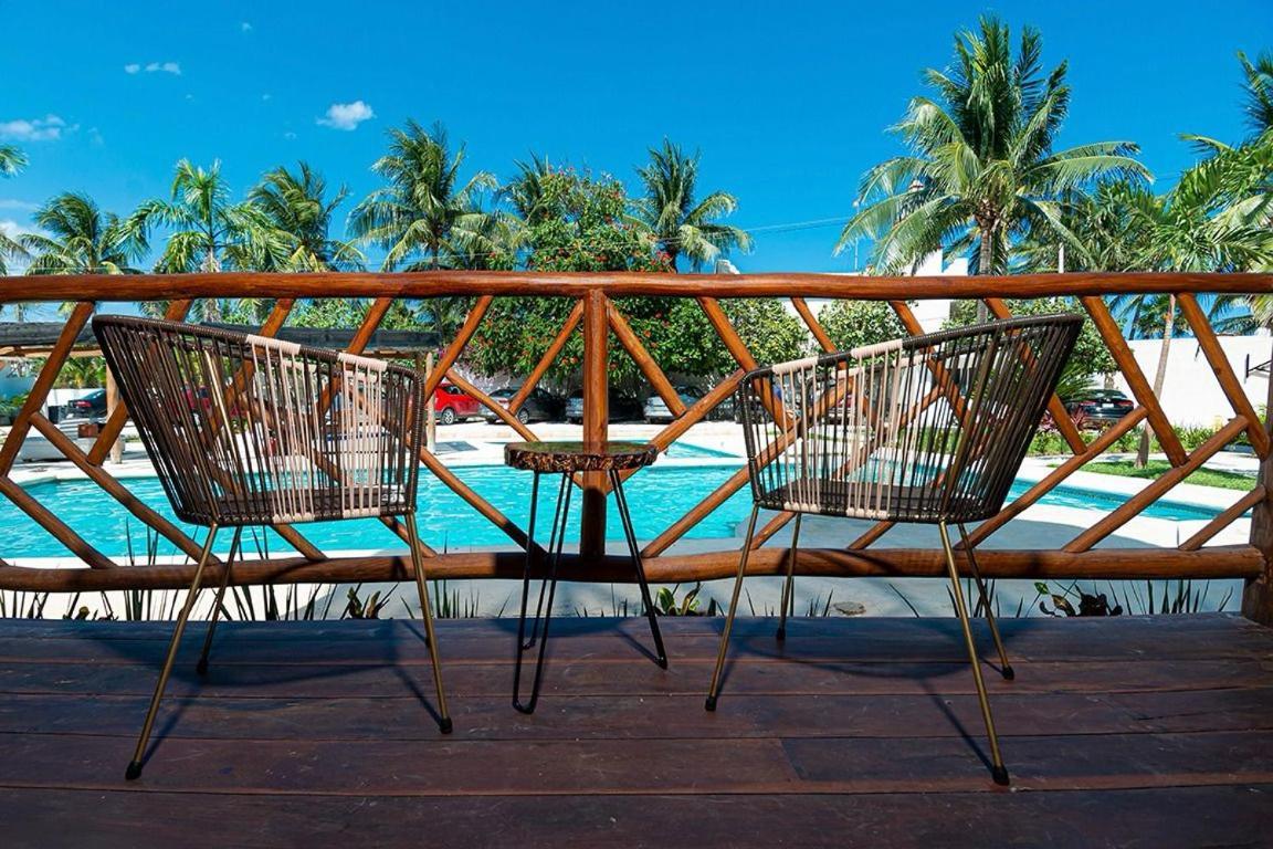 Kabanas & Beach Club Ojo De Agua Puerto Morelos Εξωτερικό φωτογραφία